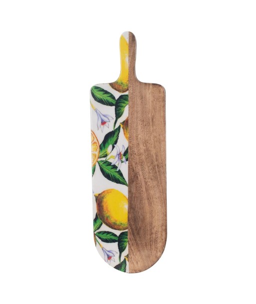 Signes Grimalt By Sigris - Tabla de Madera para Cocina | Tabla de Cortar Ovalada, Diseño: Limones Signes Grimalt