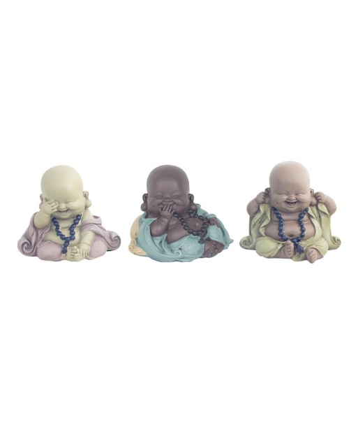 By SIGRIS Figuras De Buda Riendo Incluye 3 Unidades Figuras Budas Colección Oriental Signes Grimalt Decor And