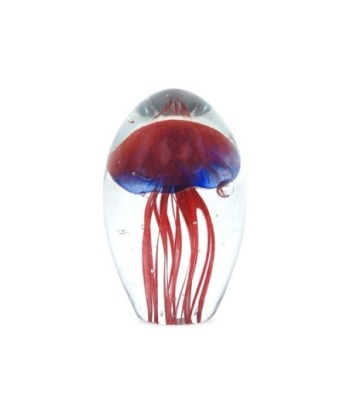 By Sigris - Pisapapeles de Cristal | Pisapapeles Medusa - Color Rojo - 11 cm x 7 cm x 7 cm  Decor And Go
