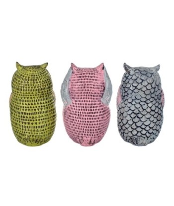 By SIGRIS Tres Búhos Sabios Incluye 3 Unidades Figuras Búhos Colección Romántico Signes Grimalt Decor And Go