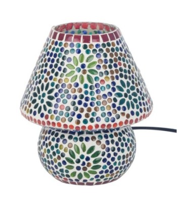 Signes Grimalt by Sigris - Lámpara Árabe de Mesa | Lámpara Marroqui |Forma  Seta 22x18x18cm | Color: Multicolor