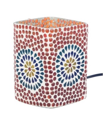 By SIGRIS Lámpara Rectangular Mosaico Colores  Muebles Lámparas Colección India Signes Grimalt Decor And Go