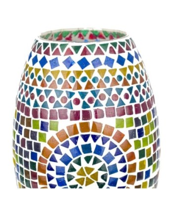 Signes Grimalt By Sigris - Lámpara Árabe de Mesa | Lámpara Marroqui | Cilindro 30x18x18 cm | Color: Multicolor