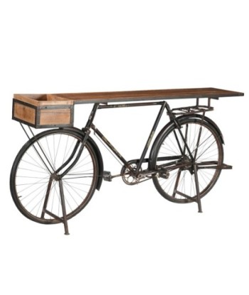By SIGRIS Mueble Recibidor Bicicleta Con Cajón Muebles Mueble Auxiliar Colección Industrial Signes Grimalt Decor