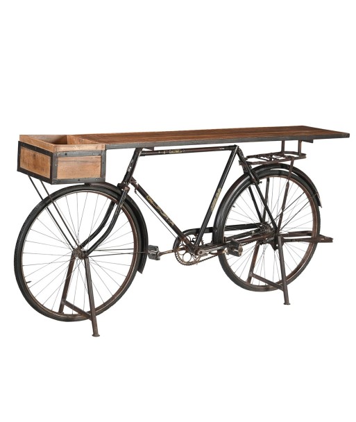 By SIGRIS Mueble Recibidor Bicicleta Con Cajón Muebles Mueble Auxiliar Colección Industrial Signes Grimalt Decor