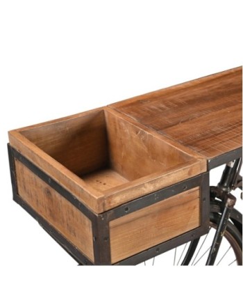 By SIGRIS Mueble Recibidor Bicicleta Con Cajón Muebles Mueble Auxiliar Colección Industrial Signes Grimalt Decor