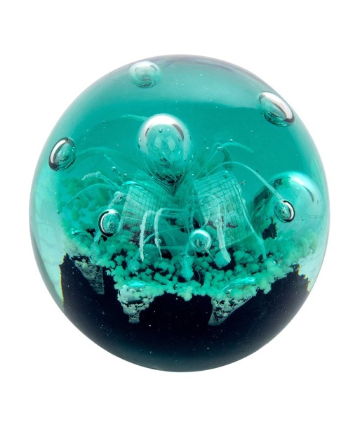 By Sigris - Pisapapeles de Cristal | Color - Azul, 6,5 cm x 7 cm x 7 cm - Regalo Original  Decor And Go
