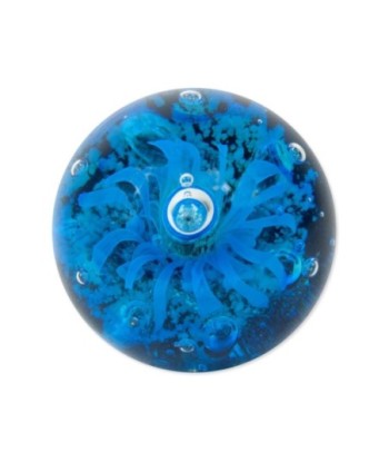 By Sigris - Pisapapeles de Cristal | Color - Azul, 6,5 cm x 7 cm x 7 cm - Regalo Original  Decor And Go