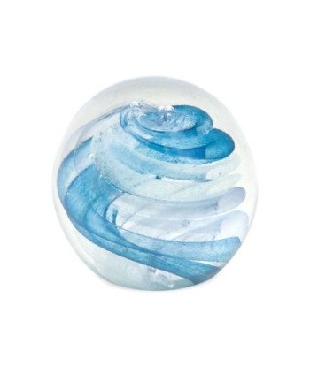 By Sigris - Pisapapeles de Cristal | Color - Azul, 9 cm x 10 cm x 10 cm - Regalo Original  Decor And Go