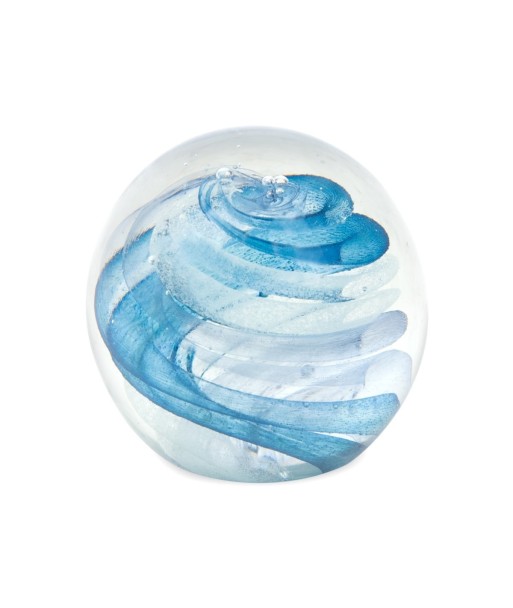 By Sigris - Pisapapeles de Cristal | Color - Azul, 9 cm x 10 cm x 10 cm - Regalo Original  Decor And Go