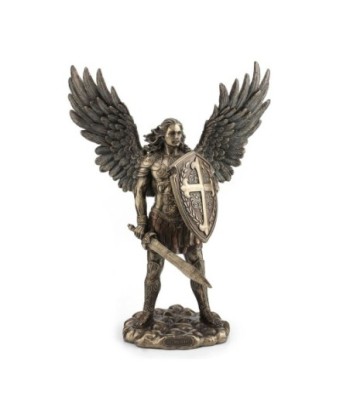 By SIGRIS Figura De Resina San Miguel con Espada Figuras Bronce Colección Clásico Signes Grimalt Decor And Go