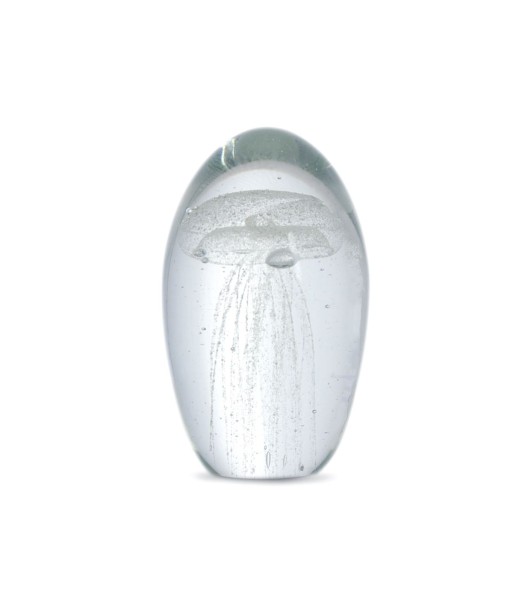 ORIGEN Home Decor - Pisapapel medusa  Regalo | Pisapapeles Transparente - 9x5x5 cm