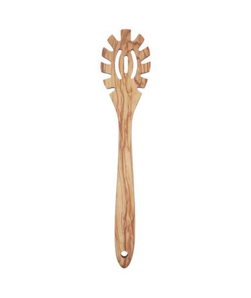 ORIGEN Home Decor Cuchara colador de pasta Utensilios | Cuchara Marrón - 2x33x7cm