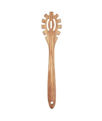 ORIGEN Home Decor Cuchara colador de pasta Utensilios | Cuchara Marrón - 2x33x7cm