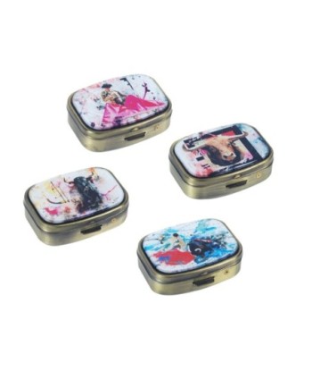 By SIGRIS Pastillero Rectangular de Toros Sigris Incluye 4 Unidades Regalo Complementos Signes Grimalt Decor And