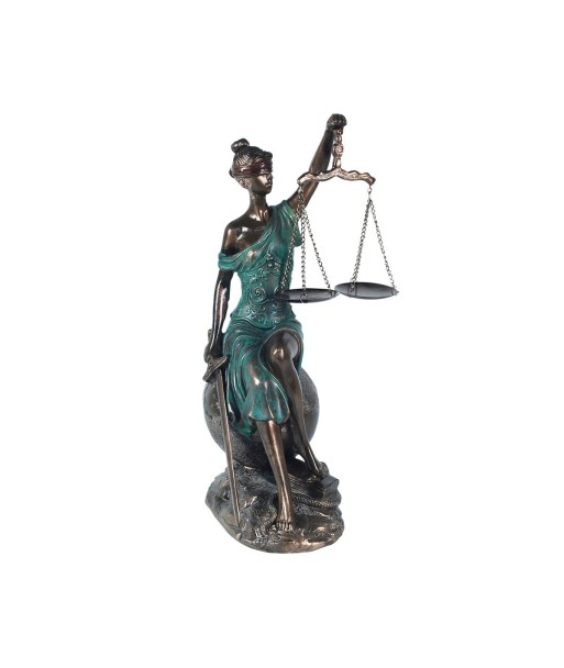 Signes Grimalt By Sigris - Figuras Decorativas | Figura Diosa Justicia - 34 x 10 x 15  cm | Color: Gris