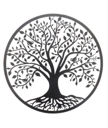 Adorno de Pared Árbol Moderno para Jardín y Decoración Interior, Diseño Elegante en Metal, Ideal para Regalos