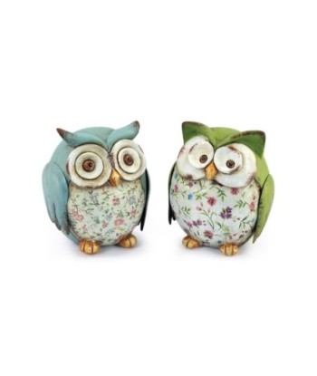 By SIGRIS Pareja De Búhos Incluye 2 Unidades Figuras Búhos Colección Romántico Signes Grimalt Decor And Go