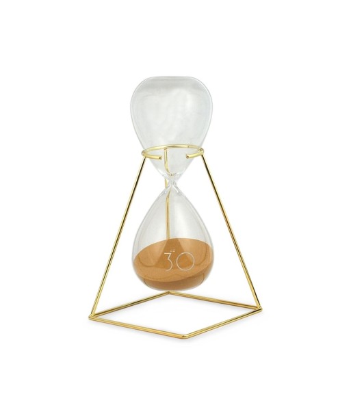 Signes Grimalt By Sigris - Reloj de Arena | Temporizador Decorativo | Reloj de Cristal |  27x14x14 cm | Color: