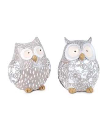 By SIGRIS Búho Diferentes Miradas Incluye 2 Unidades Figuras Búhos Colección Romántico Signes Grimalt Decor And