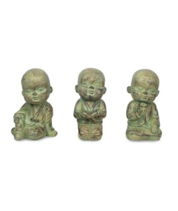 By SIGRIS Budas Tres Diferentes Posiciones Incluye 3 Unidades Figuras Budas Colección Oriental Signes Grimalt