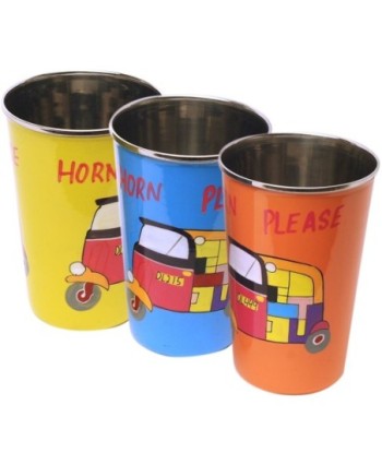 By SIGRIS Vaso Tuc Tuc 3 Diferentes  Incluye 3 Unidades Cocina Mugs Y Vasos Signes Grimalt Decor And Go
