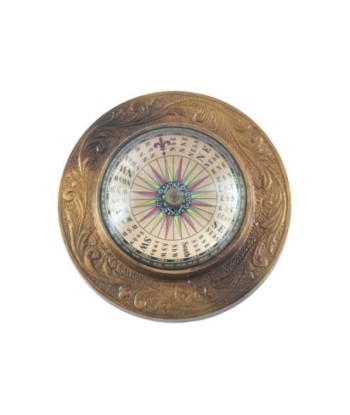 By SIGRIS Brújula  con Rosa de los Vientos Decoración Náutico Colección World Map Signes Grimalt Decor And Go