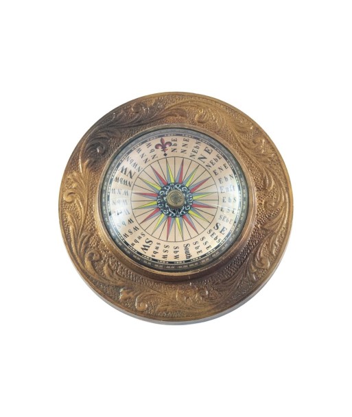 By SIGRIS Brújula  con Rosa de los Vientos Decoración Náutico Colección World Map Signes Grimalt Decor And Go