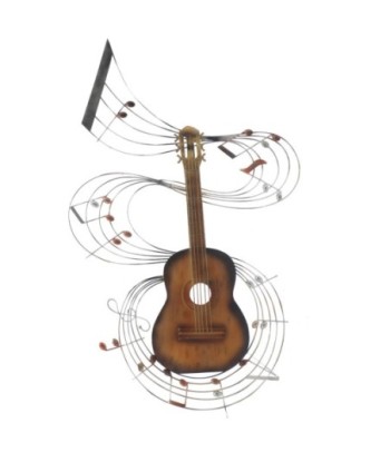 Adorno Pared Piano Moderno en Metal para Decoración de Interiores y Exteriores, Estilo Contemporáneo, 99 cm