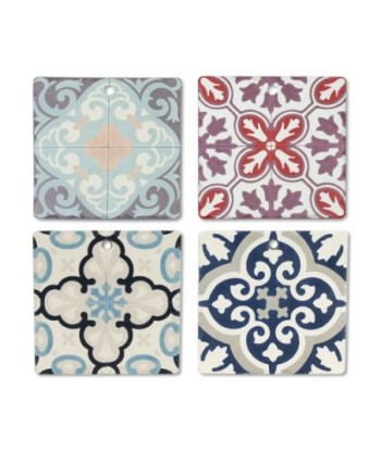 By SIGRIS Salvamanteles Impresos Digitalmente Incluye 4 Unidades Cocina Posavasos Colección Vintage Signes Grimalt