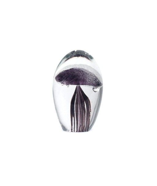 By Sigris - Pisapapeles de Cristal | Pisapapeles Medusa - Color Morado - 8,5 cm x 5,5 cm x 5,5 cm  Decor And