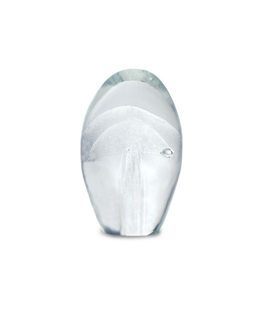 By Sigris - Pisapapeles de Cristal | Pisapapeles Medusa - Color Transparente - 8,5 cm x 5,5 cm x 5,5 cm  Decor