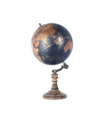 By SIGRIS Globo Mundo Negro 20 Cm. Decoración Globos Mundo Colección World Map Signes Grimalt Decor And Go