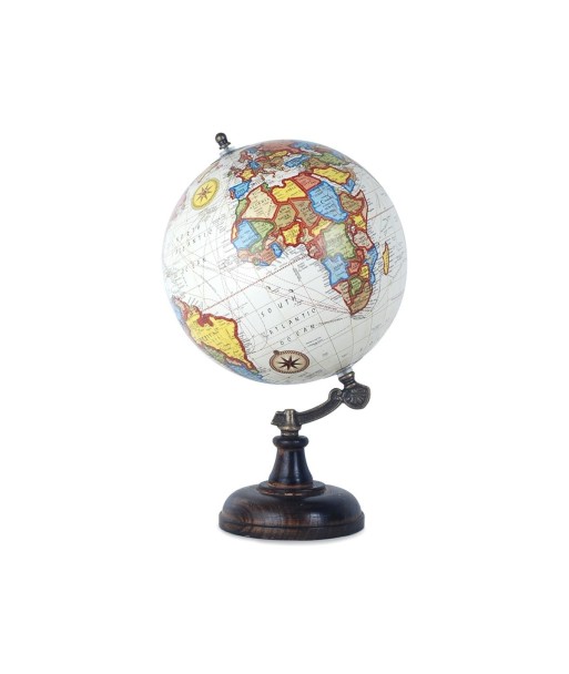 By SIGRIS Globo Mundo Blanco 20 Cm. Decoración Globos Mundo Colección World Map Signes Grimalt Decor And Go
