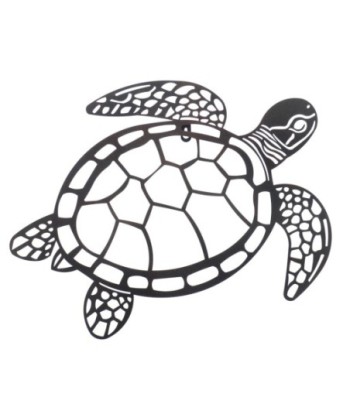 Adorno de Pared Tortuga de Metal para Decoración Interior, Figura Creativa y Elegante para el Hogar