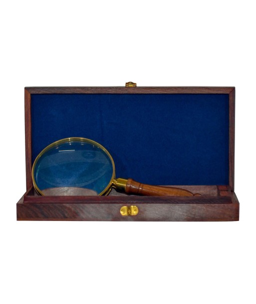 By SIGRIS Lupa Grande Con Caja Decoración Náutico Colección World Map Signes Grimalt Decor And Go