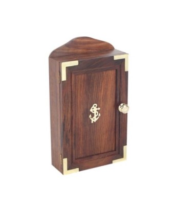 Signes Grimalt By SIGRIS - Llavero marinero Marrón de Madera | Figura Marinera Aplique Pared Adornos Náuticos