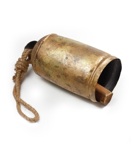 By SIGRIS Cencerro Dorado de Metal 25*11*11cm Sonajero