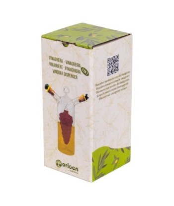 By SIGRIS Vinagrera Y Aceitera En Un Mismo Recipiente Cocina Utensilios Colección Lavanda Y Olivo Signes Grimalt