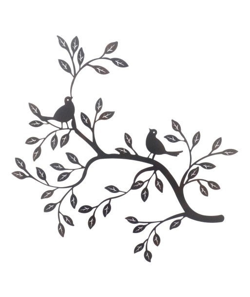 Adorno de Pared Rama de Árbol con Pájaros para Decoración de Jardín y Hogar, Estilo Natural y Elegante