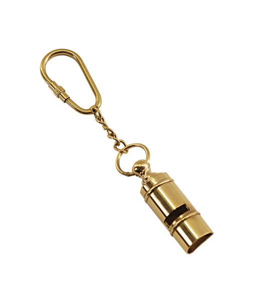 ORIGEN Home Decor Llavero pito Náutico Nautico | Náutico Dorado - 13x2x2cm