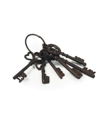 ORIGEN Home Decor Set llaves Regalo Complementos | Figura Negro - 20x7x6cm