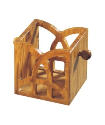 By SIGRIS Botellero De Madera De Olivo Para Cocina  Utensilios Colección Rústico Signes Grimalt Decor And Go