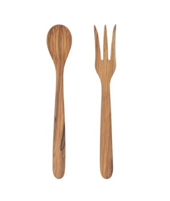 By SIGRIS Cubierto Ensalada Set De 2 Unidades Cocina Utensilios Colección Lavanda Y Olivo Signes Grimalt Decor