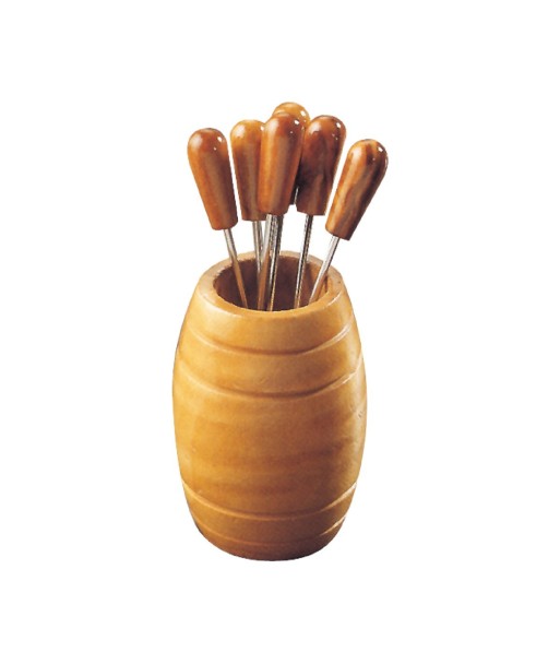 By SIGRIS Pinchero Con 6 Pinchos Cocina Utensilios Colección Lavanda Y Olivo Signes Grimalt Decor And Go