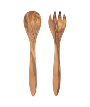 By SIGRIS Cubierto y Tenedor Set De 2 Unidades Cocina Utensilios Colección Lavanda Y Olivo Signes Grimalt Decor