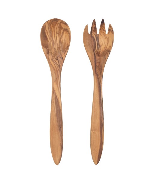 By SIGRIS Cubierto y Tenedor Set De 2 Unidades Cocina Utensilios Colección Lavanda Y Olivo Signes Grimalt Decor