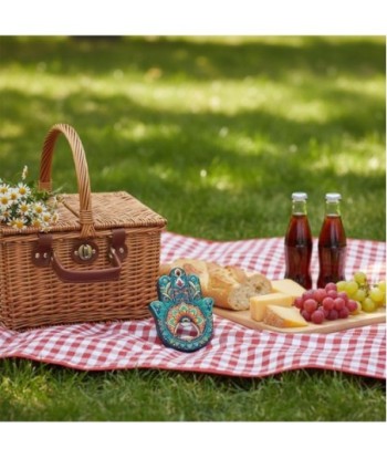 Abridor de Botellas Mano de Fátima, Set de 4 Diseños, Ideal para Cocina y Regalo, Utensilio Decorativo, Multicolor