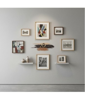 Adorno de Pared de Metal Decorativo para Jardín, Aplique Contemporáneo, Decoración Moderna, Diseño Elegante