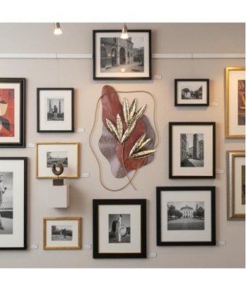 Adorno de Pared Decorativo para Jardín, Diseño Contemporáneo, Aplique de Metal, Decoración Moderna para Interiores